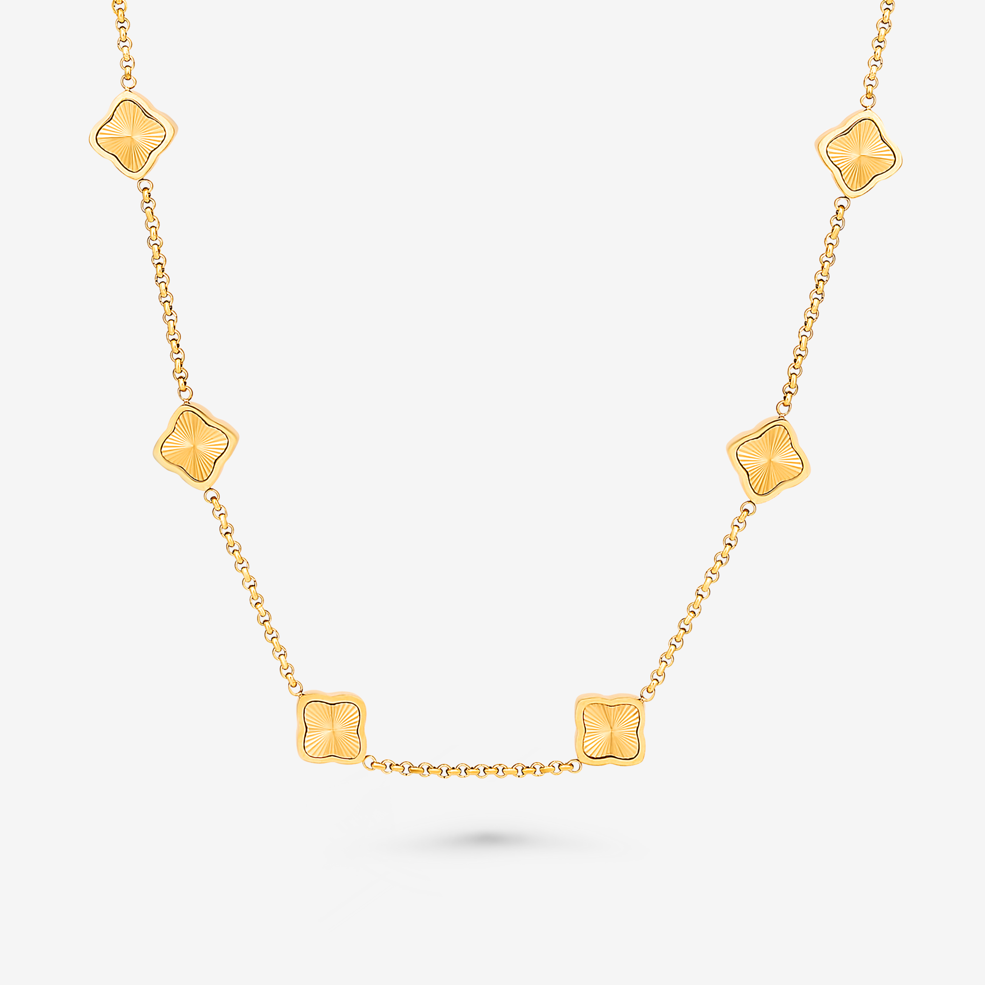 Ten Clover Necklace