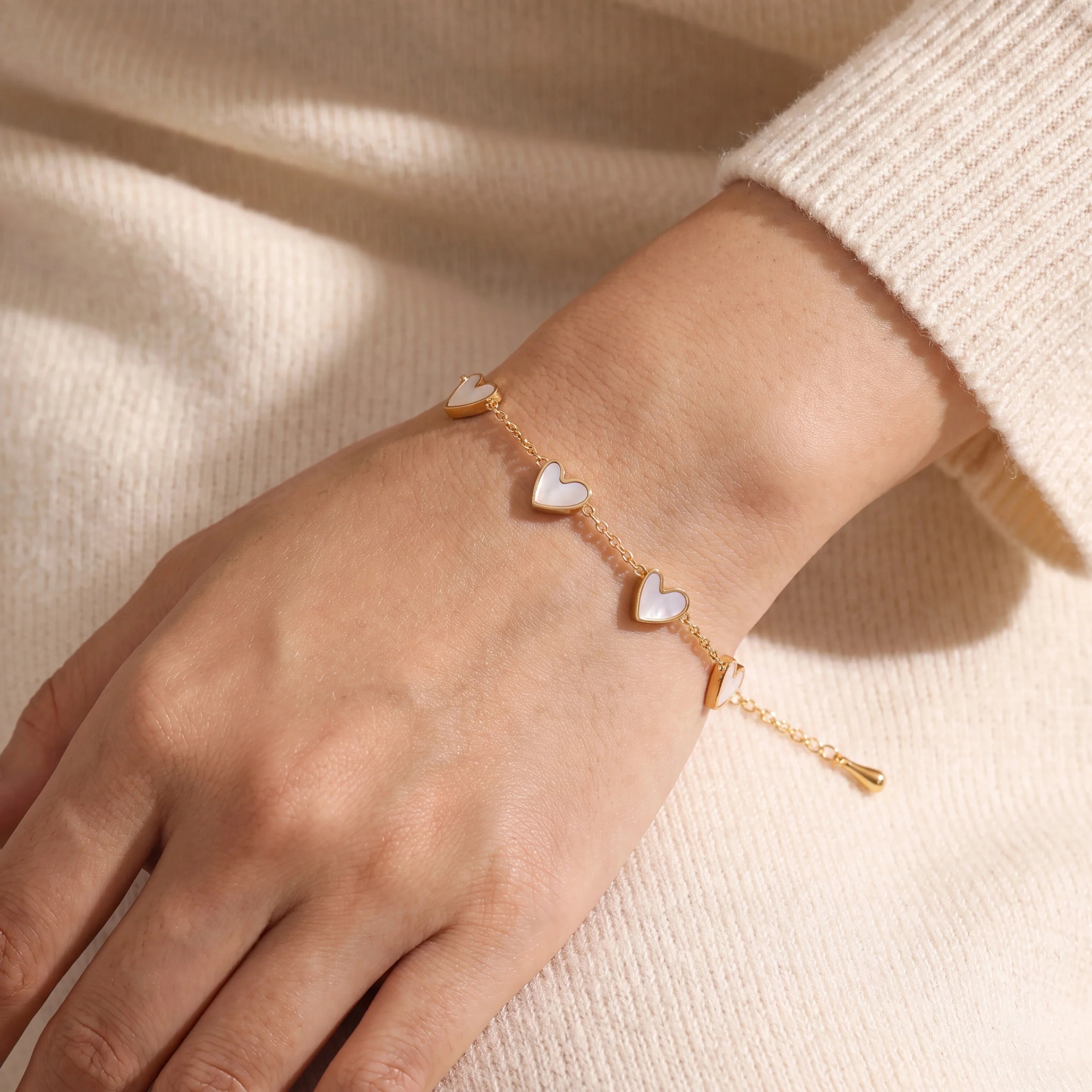 Aurora Heart Bracelet