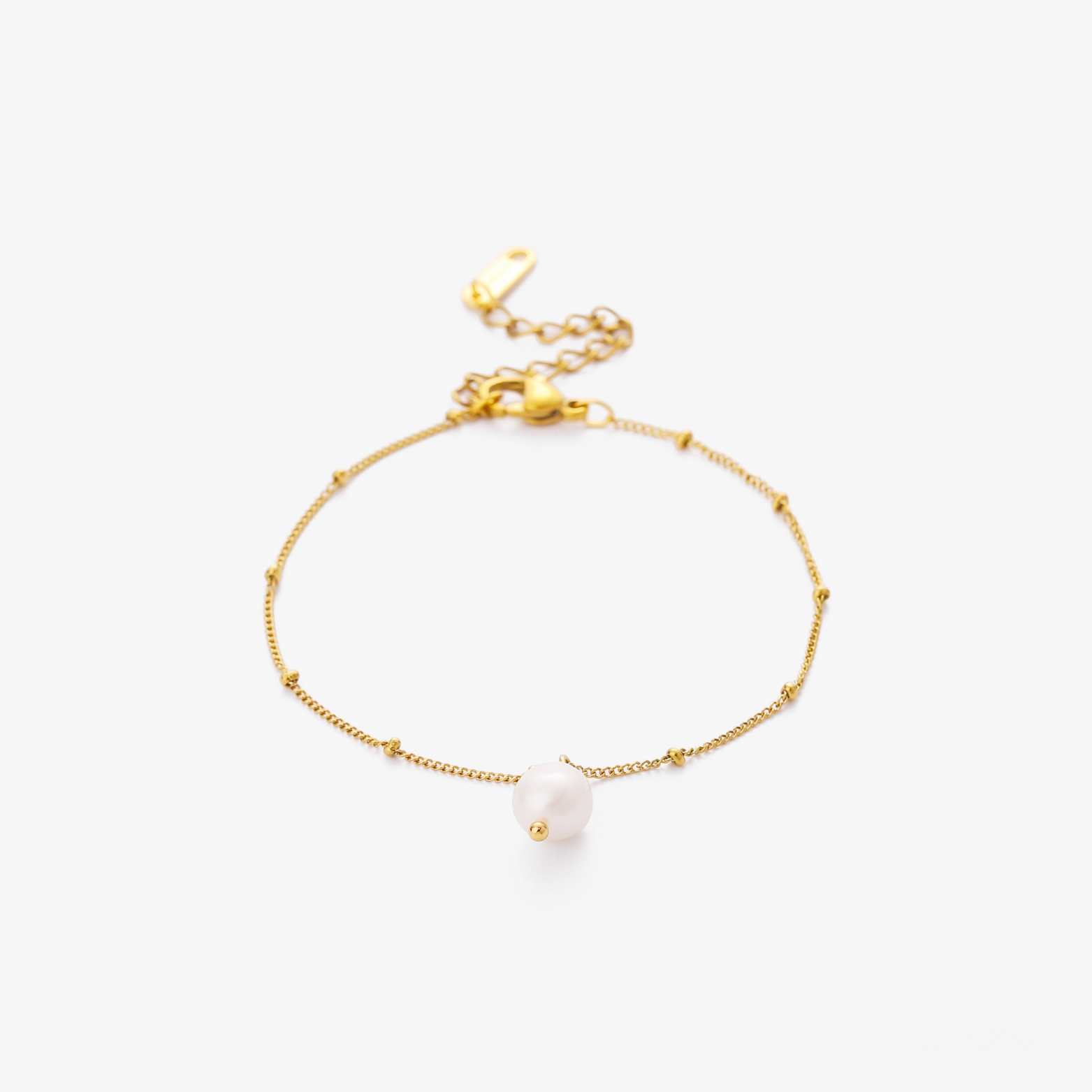 Beaded Pearl Bracelet