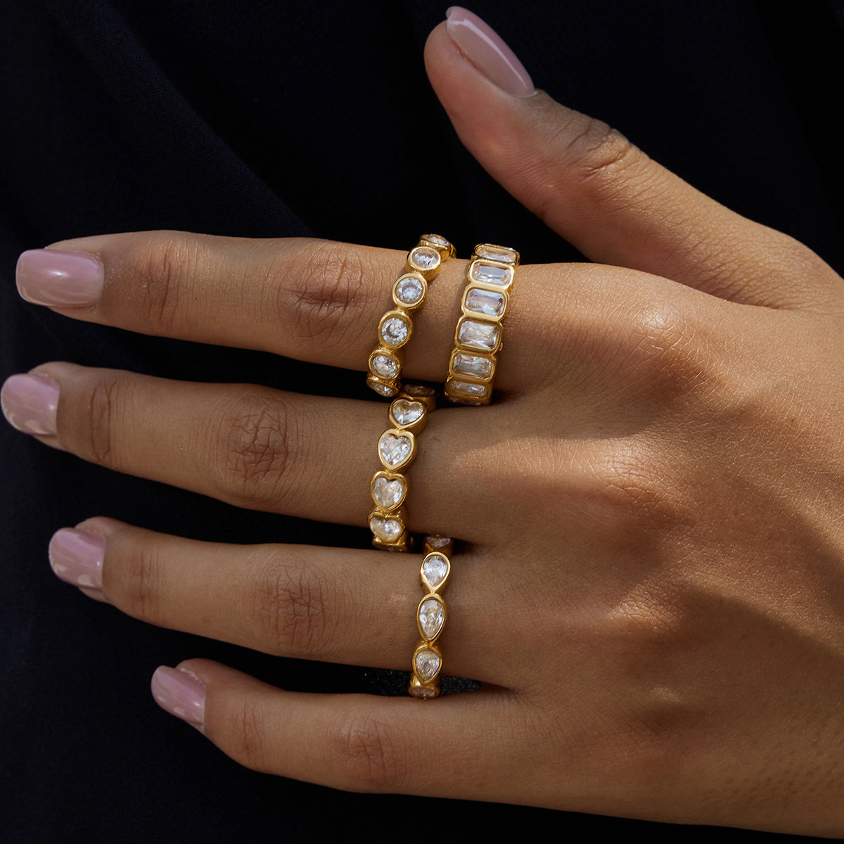 Round Diamond Eternity Ring