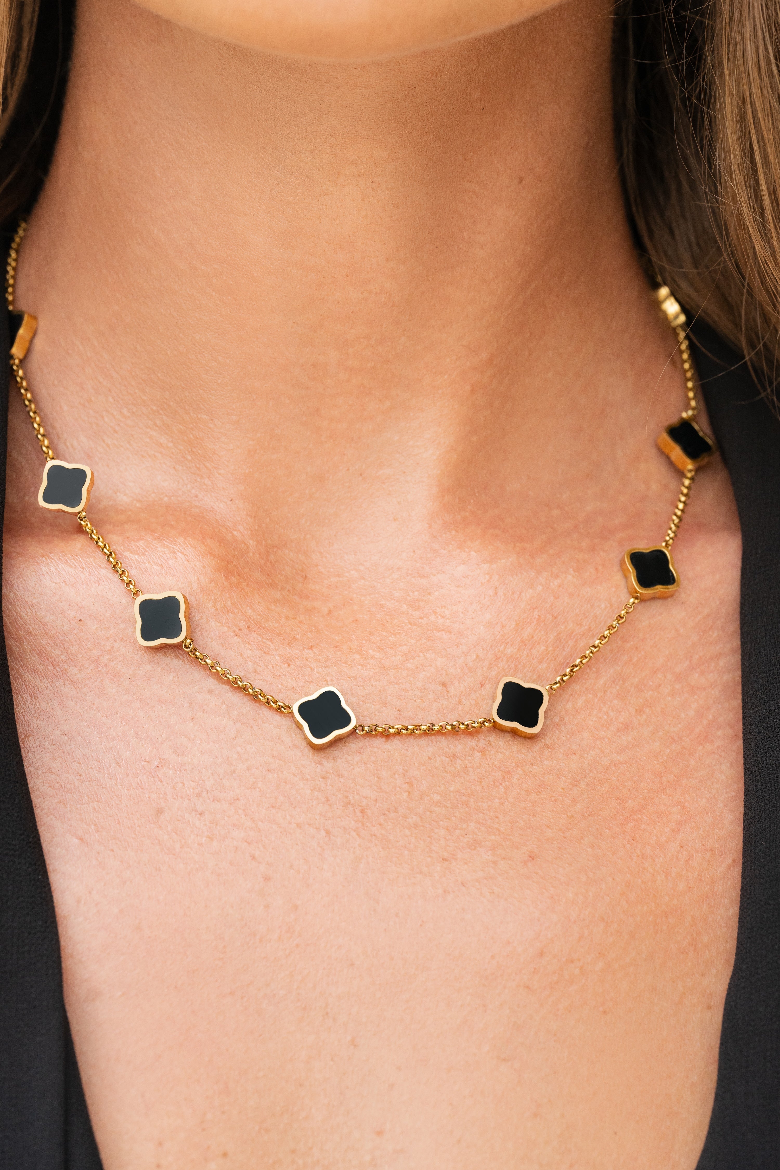 Ten Clover Necklace