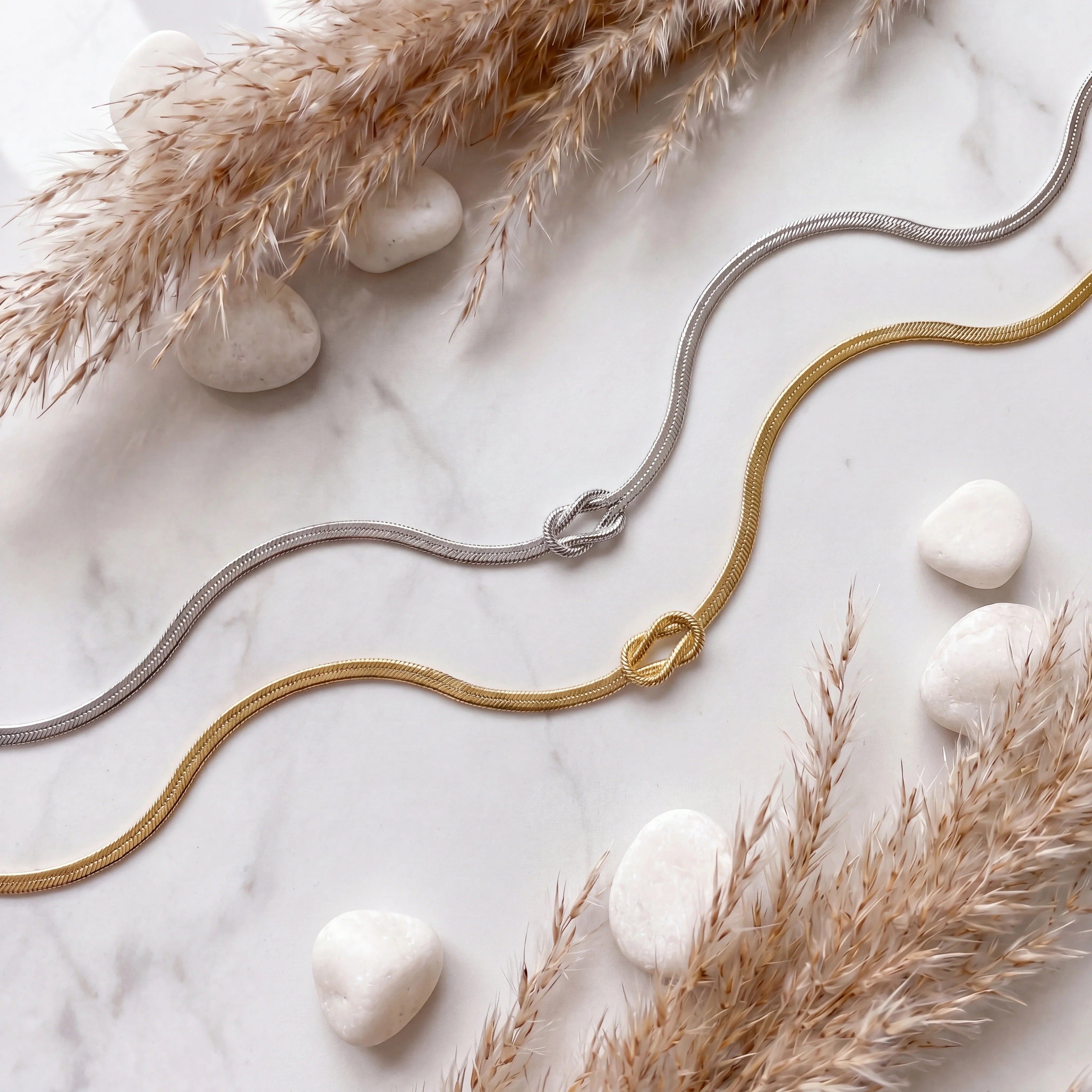 Infinity Knot Choker Necklace
