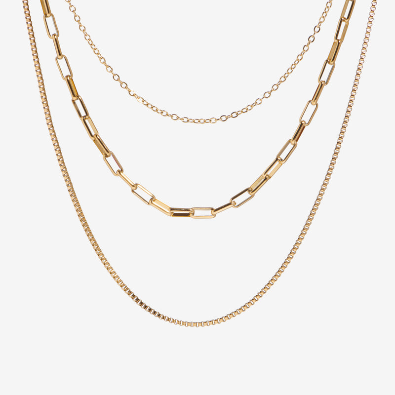 Three Layered Choker Necklace