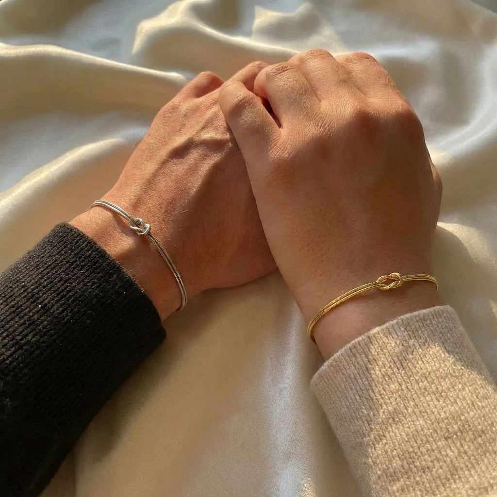 Infinity Knot Bracelet – Meaningful Gift for Couples, Best Friends & Family